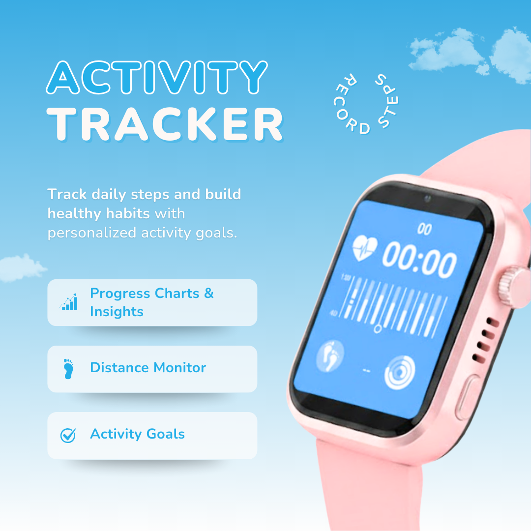 KidNavi™ KN24 – Kids Smart Watch with GPS & 4G Calling
