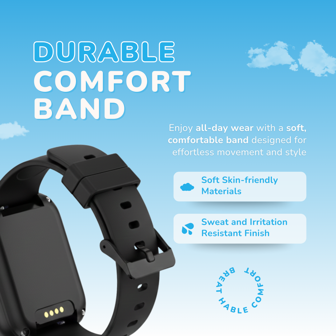 KidNavi™ KN24 – Kids Smart Watch with GPS & 4G Calling