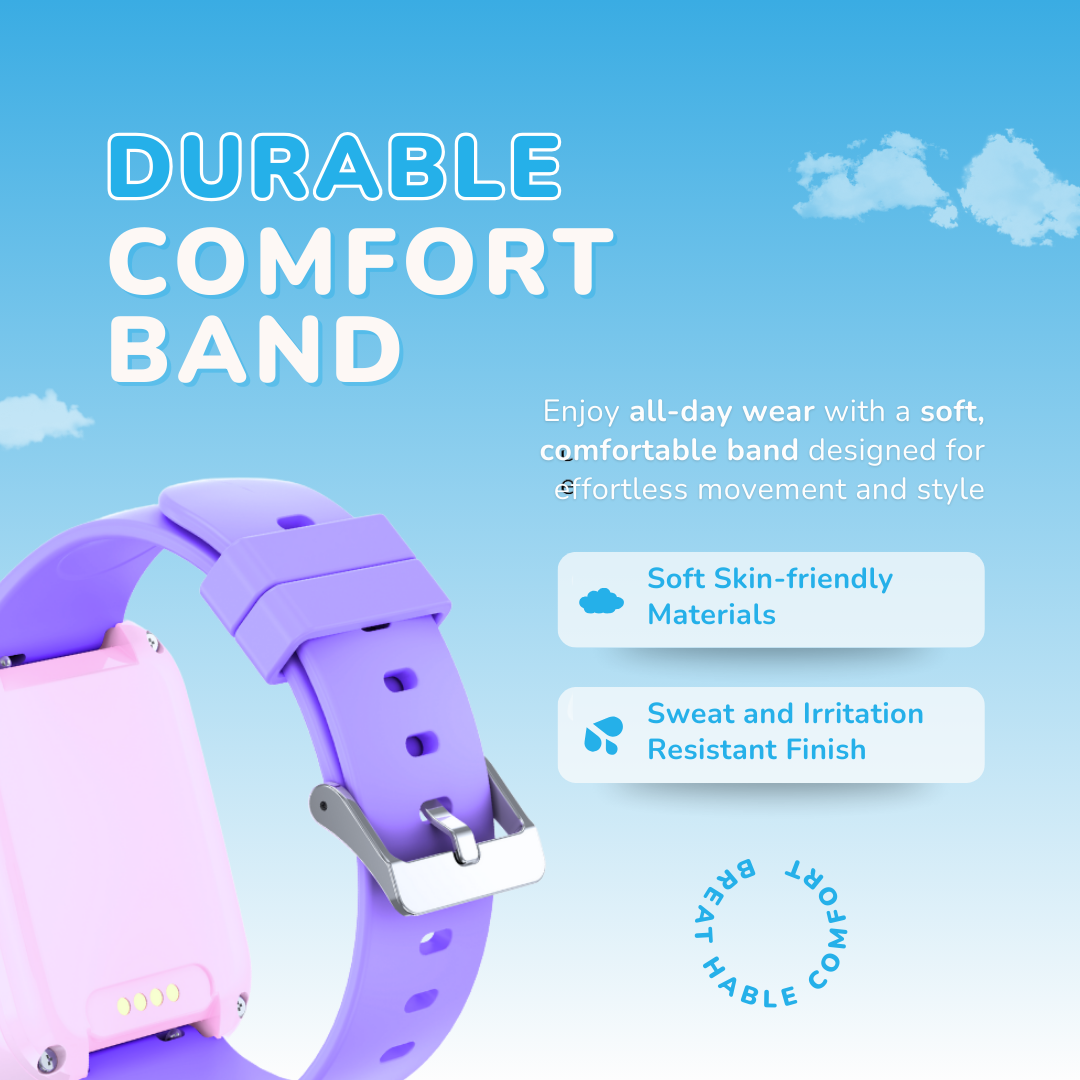 KidNavi™ KN24 – Kids Smart Watch with GPS & 4G Calling
