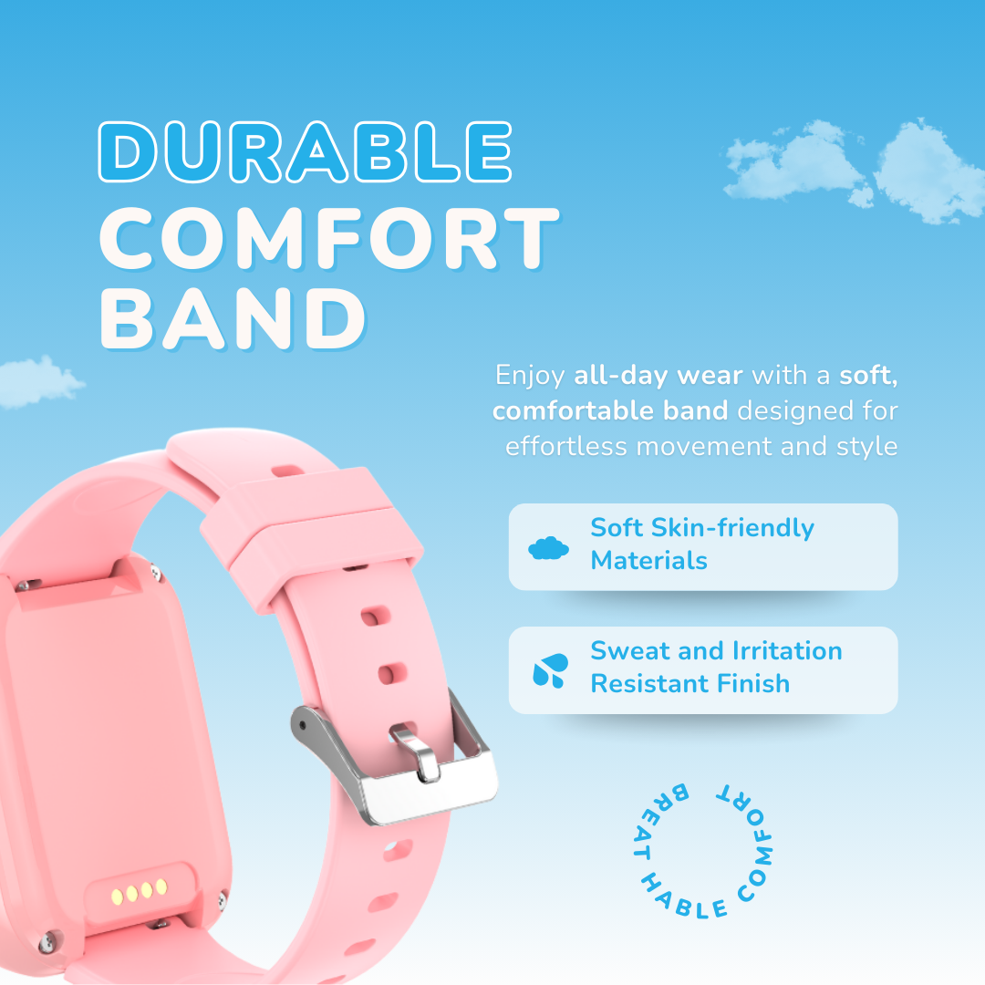 KidNavi™ KN24 – Kids Smart Watch with GPS & 4G Calling