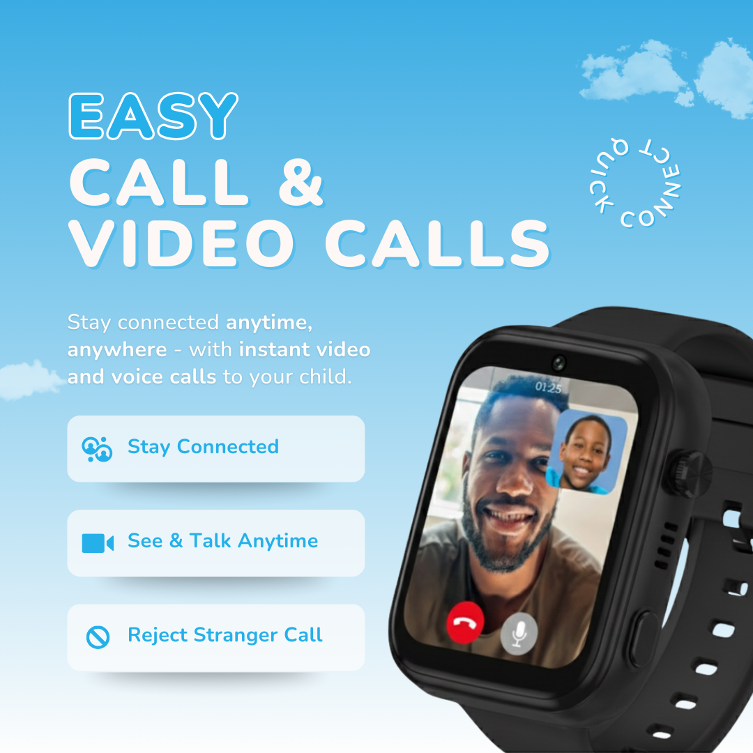 KidNavi™ KN24 – Kids Smart Watch with GPS & 4G Calling