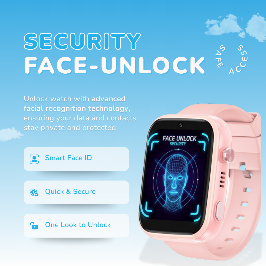 KidNavi™ KN24 – Kids Smart Watch with GPS & 4G Calling