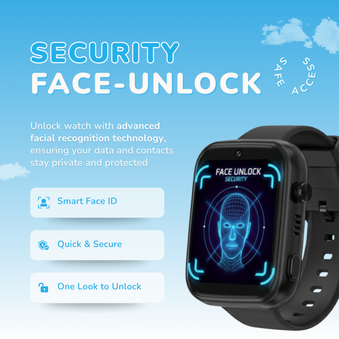 KidNavi™ KN24 – Kids Smart Watch with GPS & 4G Calling