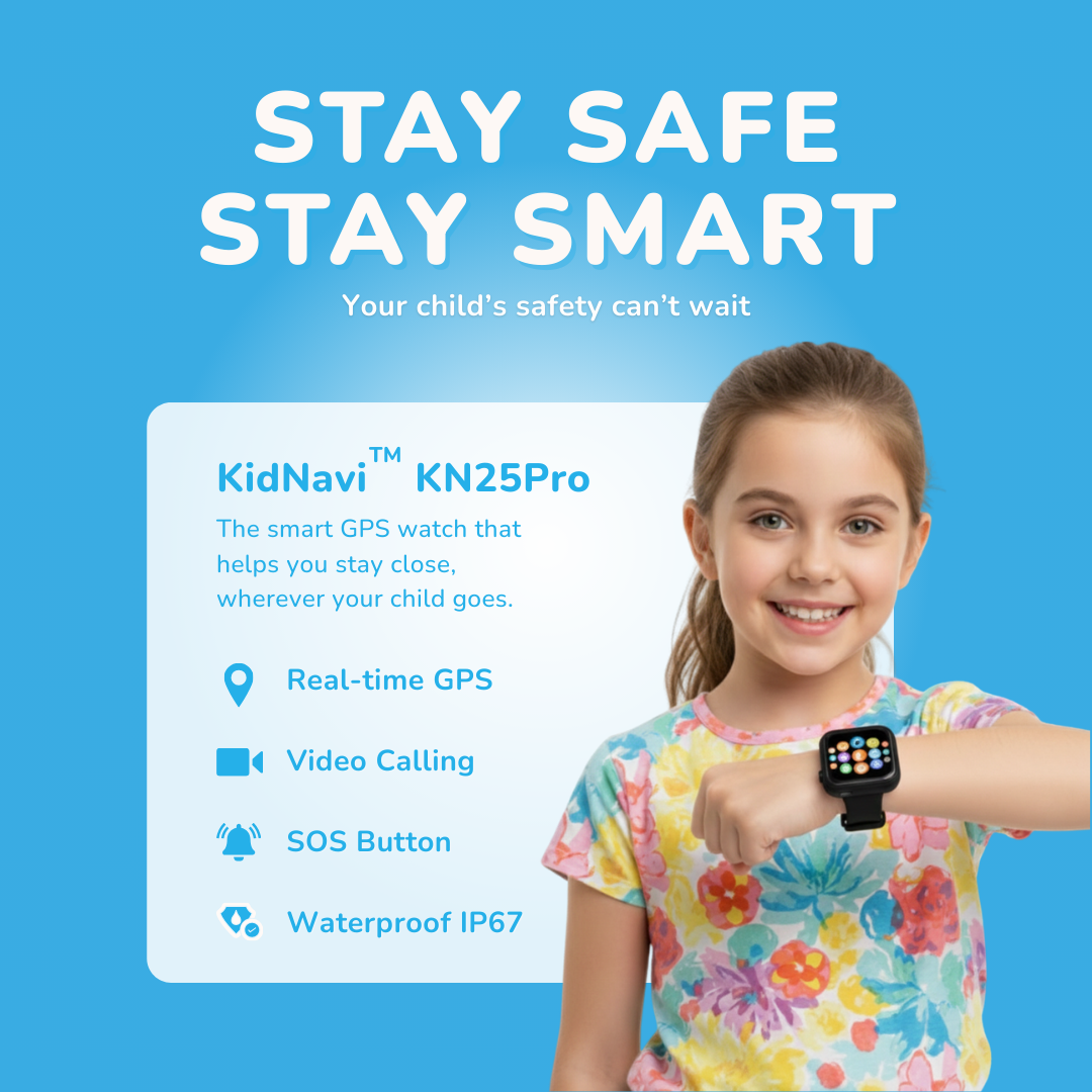 KidNavi™ KN25 kids smart watch with GPS
