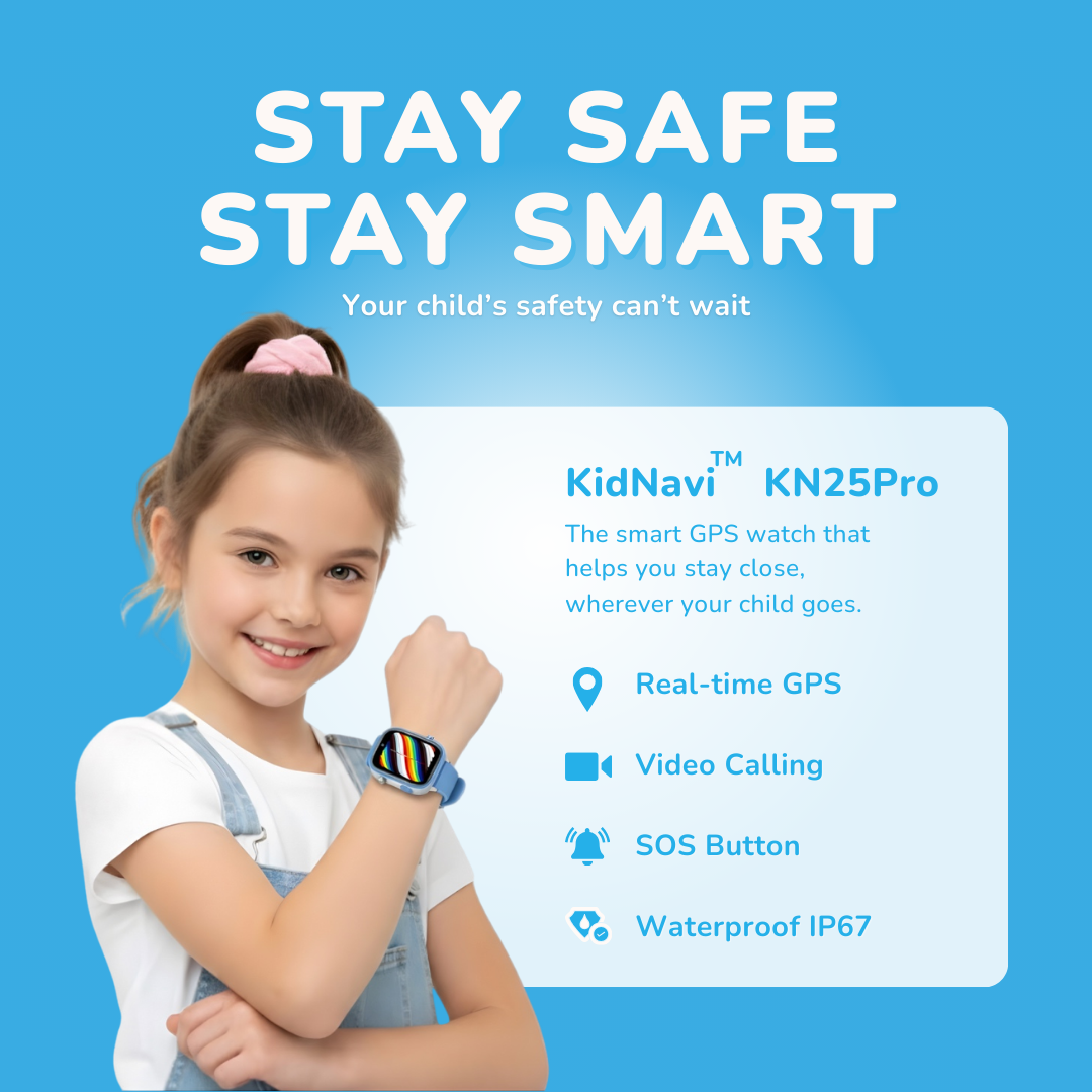 KidNavi™ KN25 kids smart watch with GPS