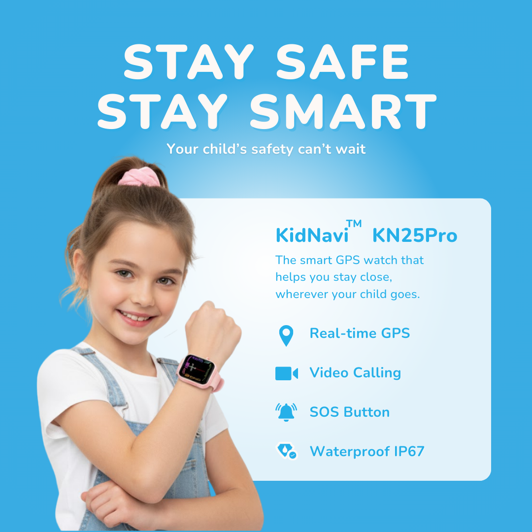 KidNavi™ KN25 kids smart watch with GPS