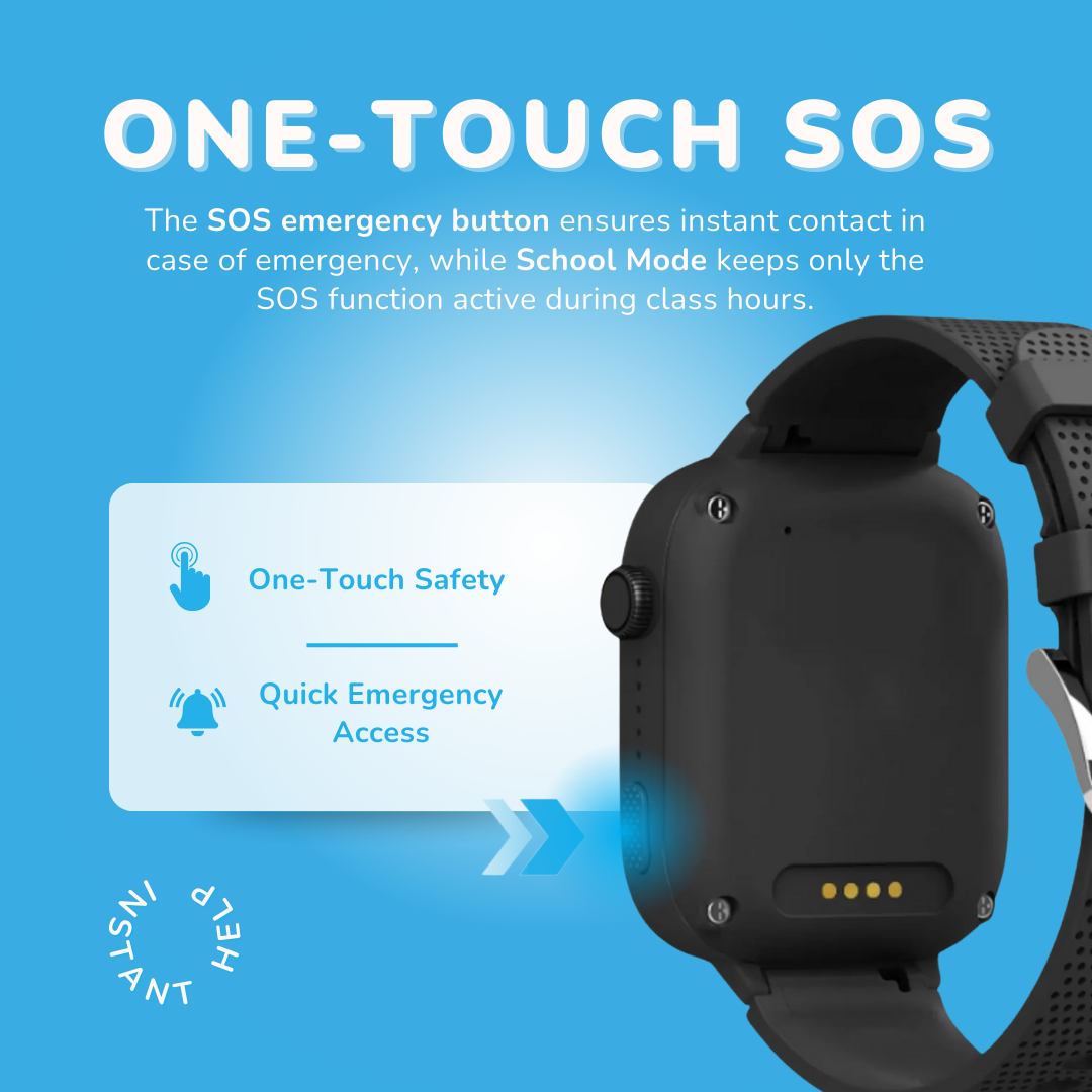 KidNavi™ KN25 kids smart watch with GPS