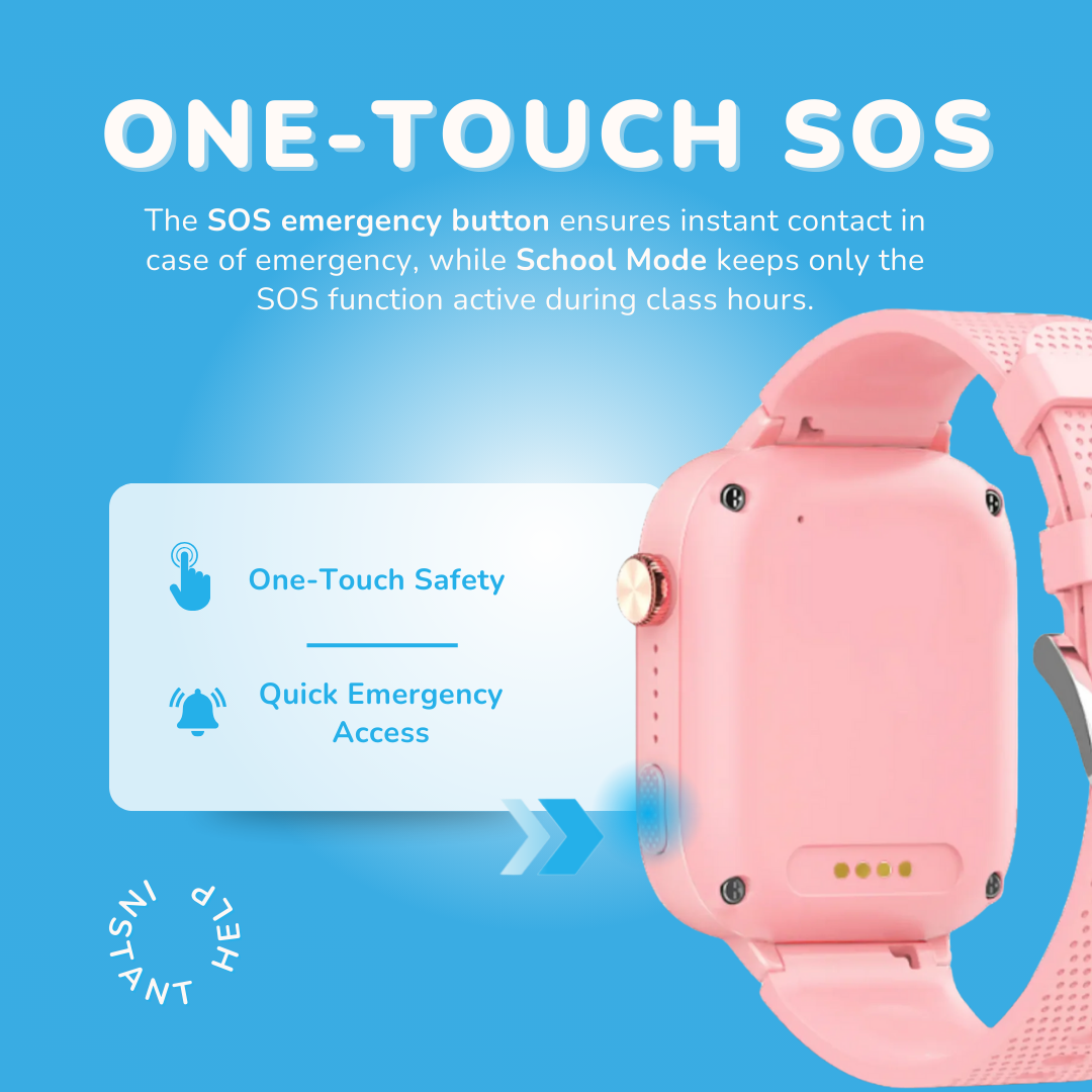 KidNavi™ KN25 kids smart watch with GPS