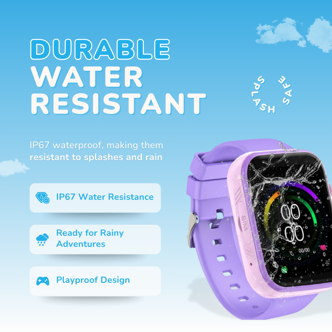 KidNavi™ KN24 – Kids Smart Watch with GPS & 4G Calling