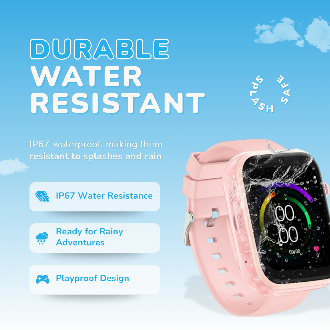KidNavi™ KN24 – Kids Smart Watch with GPS & 4G Calling